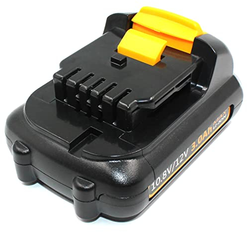 Batteria di ricambio per Dewalt DCR020 GB XR, DCF815D2, DCF601D2, DCF610 DCB120 DCB121 3.0Ah 10.8V/12V agli ioni di litio
