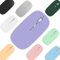 aichiw Ratón Inalámbrico Bluetooth, Ajuste de dpi de 3 Velocidades, Ligero y Portátil, Compatible con Portátil/iPad/iPhone/Mac/PC, Requiere Pila AA (No Incluida)(Púrpura)