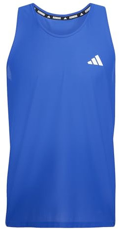 adidas Men's Own The Run Tank Top, Team Royal Blue, L