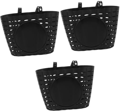 MILISTEN Korb Für Laufrad Junge Kinder Fahrradkorb 3 Stück Fahrradkorb Aufbewahrungskorb