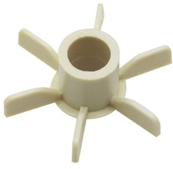 EVZSDOTYE Universal Electric Fan Parts, Fan Motor Motor Cooling Fan Blade Fan Blade Radiator 8.5mm Shaft Cooling Blade(Thickened)