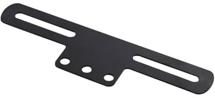 YHAILI Motorcycle License Plate Mount Holder Motorbike Tail Light Rack with Metal Rear Light Bracket Suitable for Most Models
