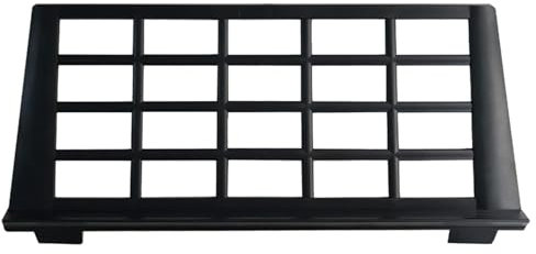GTFYUDGH 45,5x20,5x4,2cm Notenhalter Klavier Keyboard - Schwarz Notenhalter, Faltbarer Tragbarer Noten Dokumentenhalter, Notenbuchständer Für Keyboard, Leichter Notenbuchständer Für Noten