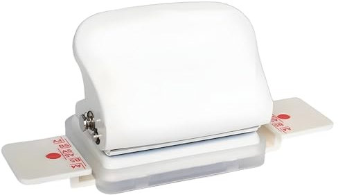 Perforatrice pour classeur et planificateur portable avec 8 anneaux de reliure