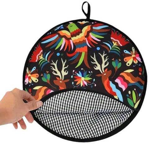 drburpily Heat Container for Tortillas Microwaveable and Durable Roti Box for Rolling Roti But No Mess Cloth Keto Tortilla Wraps, B