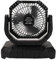 Spacnana Ventilateur Brumisateur Portable avec Seau de 6 L, Lumière LED, Télécommande, Rechargeable par USB, 4 Vitesses, Ventilateur de Refroidissement pour Terrasses Extérieures et