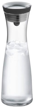WMF Basic Water Caraf – Drip-Free – Black/Silver – 1 Litre