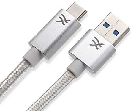 Cablesson Maestro USB C to USB A Cable 6.5ft (2m) (C to A) for Samsung S8, Nintendo Switch, the new MacBook, ChromeBook Pixel, Nexus 5X plus USB Type-C Devices.