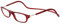 TBOC Lesebrille Lesehilfe für Herren und Damen – Dioptrien +1.50 Bordeaux Fassung Brillen mit Stärke Faltbare Einstellbare Trend Frau Mann Senior Magnetverschluss Clip Alterssichtigkeit Presbyopie