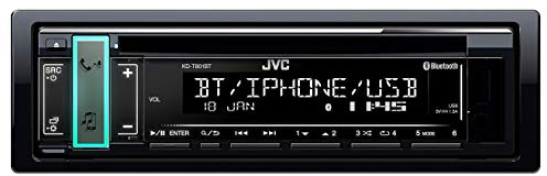 JVC KD-T801BT Bluetooth-CD-Tuner, flach, USB, AUX