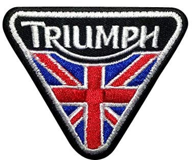 LipaLipaNa Triumph Racing Motorcycles Aufnäher Besticktes Patch zum Aufbügeln Applique Souvenir Zubehör