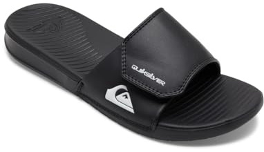 Quiksilver Men's Bright Coast Adjust Youth Beach & Pool Shoes, Black (Black/White/Black Xkwk), 10 UK