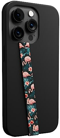 Phone Loops: Die Originale Phone Loop Fingerschlaufe für Mobiltelefone - Phone Loop für Handyhüllen - Halterung für Mobiltelefone - Fingerschlaufe für Handyhüllen (Flamingo)