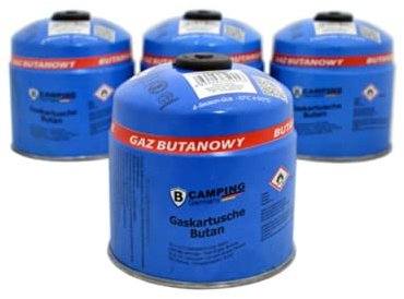 Beste Angebote Gaskartuschen 500g Butan Gas Schraubventil Gaskocher Gasbrenner Ventilkartusche