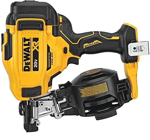 DeWALT DCN45RNB 20V Max 15 Degree Cordless Coil Roofing Nailer