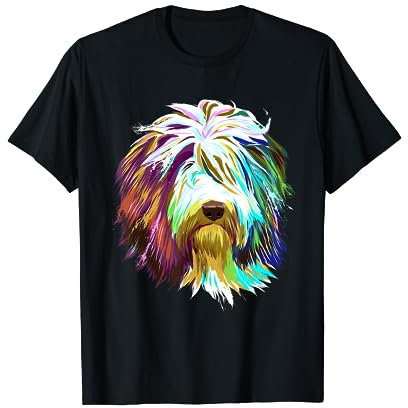 Splash Hund Bearded Collie T-Shirt