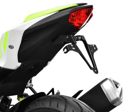 ZIEGER Basic Kennzeichenhalter Kennzeichenhträger Heckumbau kompatibel mit: Kawasaki Ninja 125