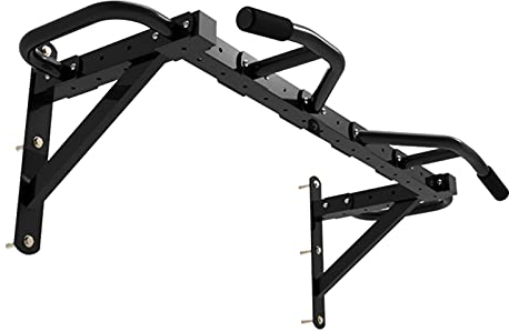 Klimmzugstangen Wandmontierter Pull-up-Balken, Stahl-Fitness Horizontale Bar, Widerstandsband Gymnastik Ringstärke Trainingsgeräte, Last 300 Kg (Color : Style 2)