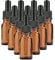 10Pcs Amber Glass Dropper Bottles With Black Caps, 15ML Glass Eye Dropper Bottles for Essential Oil Pipette Refillable