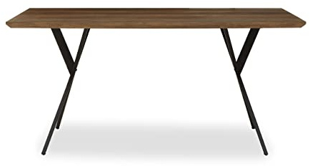 Premier Housewares Stylish Design Dining Table | Versatile Dinner Table For Breakfast, Lunch, Dinner | Durable Dinner Table For Livingroom | Functional Size Small Dining Table