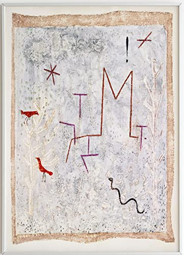 JOPRICO Paul Klee Poster Kunstdruck - Garden Gate K (1932) - berühmte Gemälde Impressionismus Kubismus Größe 30x42cm (A3)