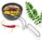 KSJONE Kratzfeste Beschichtung – Mini-Tadka-Pfanne für Eier, Gewürze, schmelzende Butter und mehr, große Tadka-Pfanne für Saag, Dal, Kadhi, Dhokla, 12,7 cm