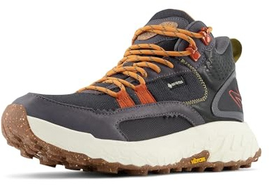 New Balance Women's Fresh Foam X Hierro V1 Mid-Cut Trail Running Shoe, Black/Magnet/Cayenne, 5.5 UK