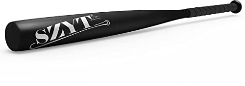 SZYT 32 Zoll Baseballschläger Softballschläger Leichte Aluminiumlegierung Premium Matt-Schwarz