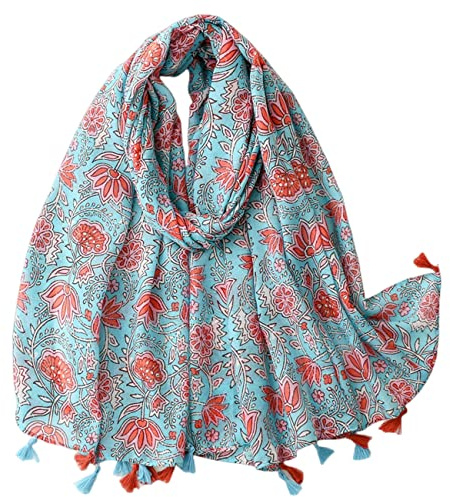 FAIRYGATE Ladies Scarves Lightweight Women's Scarf Women Oversized Soft Shawls and Wraps Large Girls' Scarfs Gifts 36232