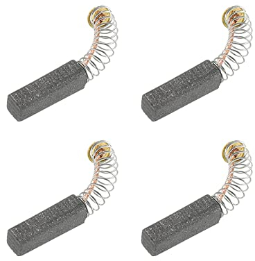 PATIKIL 4Pcs Escobillas de Carbón para Motor, 16x5x5mm Cepillos de Carbón para Herramienta Eléctrica, Reemplazo de Reparación de Angular Amoladora Mesa Sierra Taladro de Mano