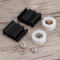 Akozon Hallen Gewächshaus Zubehör, Ersatzteile Kits 22mm Halls Gewächshaus Türrad Ersatz