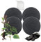Black & Thick Hair Shampoo Bar, He Shou Wu Shampoo Soap, Hair Darkening Shampoo Bar, Shampoo to Prevent Hair Loss, Black Soap Bar Promotes Hair Growth and Prevents Hair Loss (4Pcs+4*Bubble Net)
