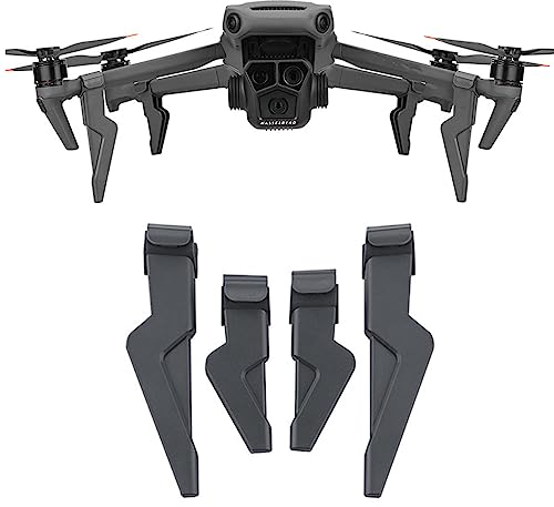 Landing Gear Kompatibel für DJI Mavic 3/Mavic 3 Pro Faltbare Verlängerung Fahrrad Bein Kit Stützständer Bein Drohne Zubehör