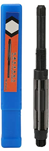 Verstellbare Handreibahle, Verstellbare Reibahle, 9SiCr-Handreibahlen, Verstellbare Reibahle 19–21 Mm Einstellbereich Handspannwerkzeug 6 Schneiden, Handwerkzeugsätze