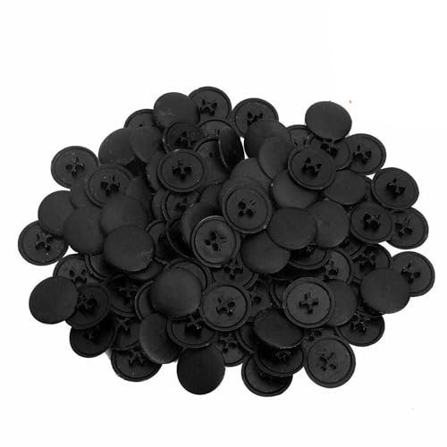 100 Pièces Cache Vis Noir, Capuchon de Vis Cruciforme, Anti-Rouille Cache Vis, Cache Vis Cruciformes en Plastique Noir Adapté Plupart des Vis Phillips
