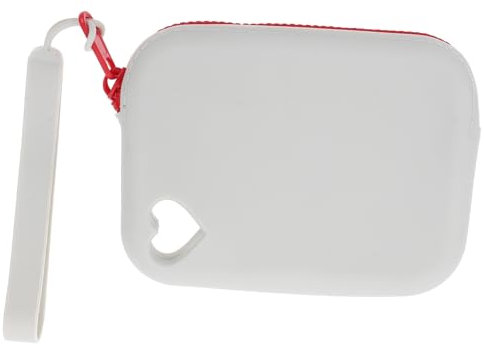 LIFKOME 2 Eleganti Borse Da Viaggio in Silicone Con Cerniera Portafogli Compatti Per Banconote Chiavi Borsa Portaoggetti Portatile Per Luso Quotidiano