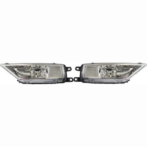LYHH Auto LED Nebelscheinwerfer für Tiguan L 2017-2022, ABS DRL Tagfahrlicht Front Stoßstange Fahren Nebelleuchten Reflektoren Blinker,C/A Pair