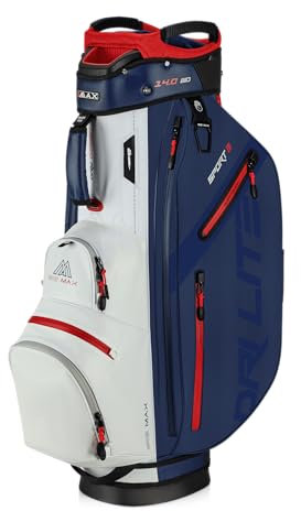 Big Max Dri Lite Sport 3 Cartbag Marine/Weiß/Rot