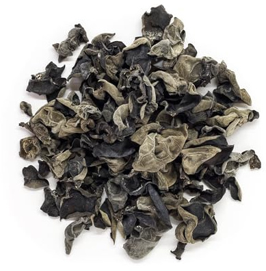 Dr. Ana Collection BIO Mu-Err Pilze getrocknet 150g | Black Fungus | Judasohr | asiatischer Pilz | für Wok, Suppen und Pfannengerichte | Vegan & Naturbelassen