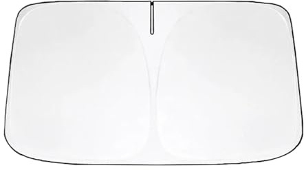 para Mercedes para Benz Clase E W211 Protector Parabrisas Plegable Parasol Coche