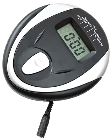 Heimtrainer Display Zähler Tachometer mit einfacher Bedienung Geringer Stromverbrauch Design für Fitnessstudio und Zuhause Fitness Bike Sensor Geschwindigkeitstracker Geschwindigkeitsmesser Zähler