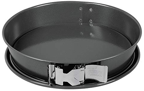 Original Kaiser La Forme Plus Springform-Backblech konisch 30 cm, SafeClick-Verschluss, runde Backform Käsekuchen, Emailleboden, beschichtet, schnittfest