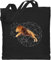 Baumwolltasche - Taschen - Freiheit Löwe - Unisize - Schwarz - jutebeutel tiere stoffbeutel: löwen beuteltasche jute baumwolle lange henkel tragetasche stofftaschen stofftasche beutel tasche