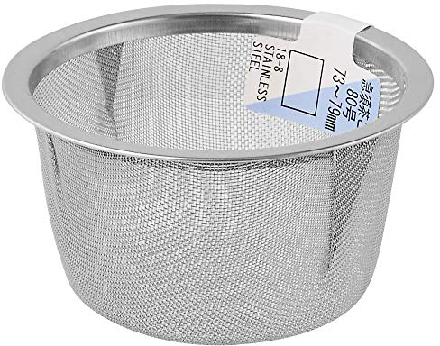 Tikusan -Teesieb aus Edelstahl für Teekanne, hergestellt in Japan, 7,4 cm - 7,9 cm