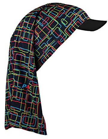 P.A.C. Kids Visor - antibakterielles Funktionstuch, Schildkappe, Sonnenschutz, atmungsaktive Schirmmütze, Kinder