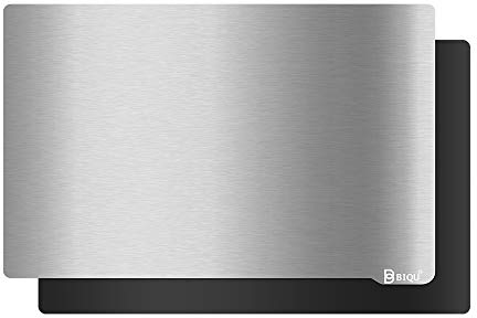 BIGTREETECH Druckplatte 196 x 126mm Für Saturn Resin 3D Drucker, Flexible Stahlbauplatte mit Magnetischem Aufkleber