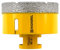 HIGHDRIL Broca de diamante - 75mm con rosca M14 Taladrado en seco para azulejos de porcelana Cerámica Granito Mármol Piedra Mampostería Ladrillo para amoladoras angulares