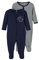 NAME IT 2er Pack Schlafanzüge aus Bio-Baumwolle Dark Sapphire-98