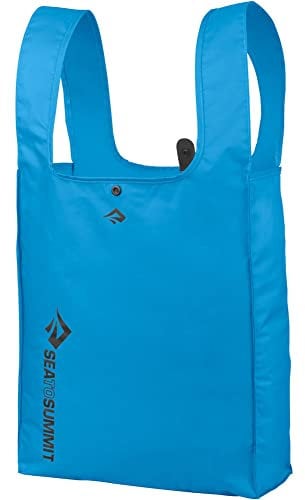 Sea to Summit Fold Flat Pocket Shopping Bag Blue