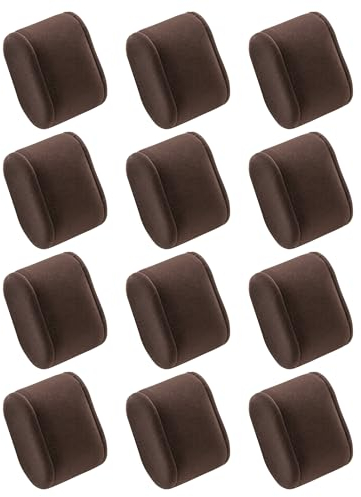 TAWBURY Bayswater Uhrenkissen – klein | 17,8 cm/7 Umfang | 50 mm/2 Breite | Kompatibel mit Bayswater 6-, 12- und 24-Slot-Uhrenboxen | Packung mit 12 Kissen